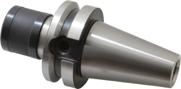 Bilz - BT40 Taper Shank Tension & Compression Tapping Chuck - #0 to 9/16" Tap Capacity, 67mm Projection, Size 1 Adapter, Quick Change - Exact Tooling