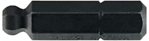 Bondhus - 1/4" Drive, 1/2" Ball End Hex Drive Bit - Exact Tooling
