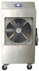 RollSeal - 18" Blade, 10 Gal Capacity, 1/3 hp, 3,000 CFM Evaporative Cooler - 6 Amp Rating, 115 Volts, Variable Speed - Exact Tooling