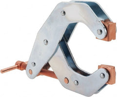 Kant Twist - 1,700 Lb, 4-1/2" Max Opening, 2-1/4" Open Throat Depth, 3-13/16" Closed Throat Depth, Cantilever Clamp - High Tensile Steel Jaw, T-Handle, 7" OAL, 6-3/4" Max Width - Exact Tooling