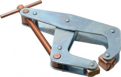Kant Twist - 2,000 Lb, 6" Max Opening, 2-1/8" Open Throat Depth, 3-3/8" Closed Throat Depth, Cantilever Clamp - High Tensile Steel Jaw, T-Handle, 8-1/4" OAL, 8-1/4" Max Width - Exact Tooling