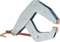 Kant Twist - 3,500 Lb, 10" Max Opening, 6" Open Throat Depth, 7" Closed Throat Depth, Cantilever Clamp - High Tensile Steel Jaw, T-Handle, 16" OAL, 15" Max Width - Exact Tooling