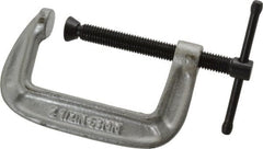 Wilton - Light-Duty 2-1/2" Max Opening, 1-7/16" Throat Depth, Ductile Iron Standard C-Clamp - 850 Lb Capacity, 0" Min Opening, Standard Throat Depth - Exact Tooling