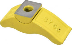 Bessey - 3/8" Stud, 1" Max Clamping Height, Steel, Adjustable & Self-Positioning Strap Clamp - 3" Long, 1-1/8" Wide, 1-1/4" High - Exact Tooling