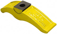 Bessey - 3/8" Stud, 1-1/4" Max Clamping Height, Steel, Adjustable & Self-Positioning Strap Clamp - 3-3/4" Long, 1-1/8" Wide, 1-1/4" High - Exact Tooling