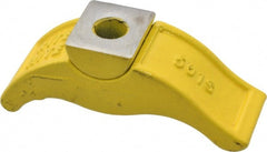 Bessey - 1/2" Stud, 1-3/4" Max Clamping Height, Steel, Adjustable & Self-Positioning Strap Clamp - 4-1/4" Long, 1-7/16" Wide, 1-1/2" High - Exact Tooling