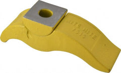Bessey - 3/4" Stud, 3-1/2" Max Clamping Height, Steel, Adjustable & Self-Positioning Strap Clamp - 7" Long, 2-1/8" Wide, 2-1/4" High - Exact Tooling