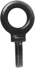 Gibraltar - 5,140 Lb Capacity, Stainless Steel, 3/4-10 Thread, Fixed Lifting Eye Bolt - Fully Threaded, 2" Shank, 2" Thread Length, Shoulder - Exact Tooling