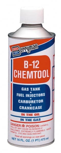 Berryman Products - Aromatic Hydrocarbons Carburetor & Parts Cleaner - 16 oz Pour Can - Exact Tooling