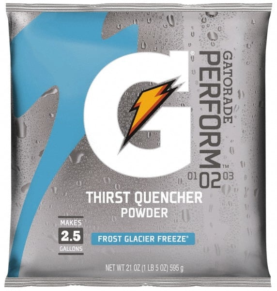 Gatorade - 21 oz Pack Glacier Freeze Activity Drink - Powdered, Yields 2.5 Gal - Exact Tooling