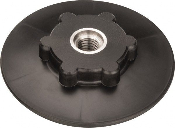 3M - 4-1/2" Max Diam, Abrasive Disc Hub - 5/8-11 Female - Exact Tooling