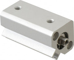 SMC PNEUMATICS - 3/4" Stroke x 1/2" Bore Double Acting Air Cylinder - 10-32 Port, 8-32 Rod Thread, 145 Max psi, 15 to 160°F - Exact Tooling