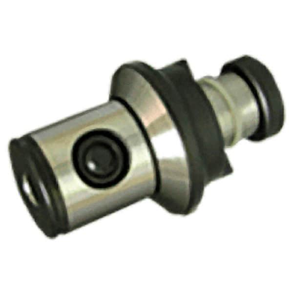 Iscar - MB80 Modular Connection 60mm Pilot Diam Shell Mill Holder - 71.5mm Flange to Nose End Projection, 128.5mm Nose Diam, Through-Spindle Coolant - Exact Tooling