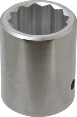 Proto - 1-1/4", 1" Drive, Standard Hand Socket - 12 Points, 2-1/2" OAL - Exact Tooling