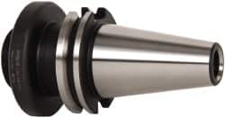Parlec - 1-1/2-18 Threaded Mount, Boring Head Taper Shank - Threaded Mount Mount, 1.88 Inch Projection, 2.73 Inch Nose Diameter - Exact Tooling