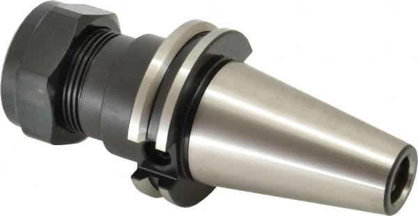 Parlec - 1/32" to 3/4" Capacity, 3" Projection, CAT40 Taper Shank, TG/PG 75 Collet Chuck - 5.687" OAL - Exact Tooling