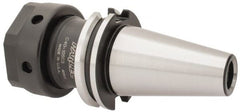Parlec - 1/32" to 1" Capacity, 3" Projection, CAT40 Taper Shank, TG/PG 100 Collet Chuck - 5.687" OAL - Exact Tooling
