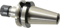 Parlec - 0.5mm to 10mm Capacity, 3.12" Projection, BT40 Taper Shank, ER16 Collet Chuck - 5.7" OAL - Exact Tooling