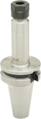 Parlec - 0.5mm to 10mm Capacity, 4.12" Projection, BT40 Taper Shank, ER16 Collet Chuck - 6.7" OAL - Exact Tooling