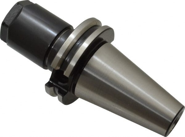 Parlec - 1/32" to 3/4" Capacity, 2.95" Projection, CAT40 Taper Shank, DA180 Collet Chuck - 5.637" OAL - Exact Tooling