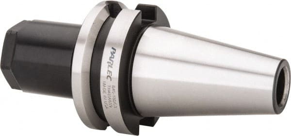 Parlec - 1/32" to 3/4" Capacity, 3" Projection, BT40 Taper Shank, DA180 Collet Chuck - 5.575" OAL - Exact Tooling