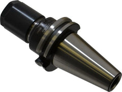 Parlec - 1/32" to 3/4" Capacity, 3.38" Projection, CAT40 Taper Shank, DA180 Collet Chuck - 6.067" OAL - Exact Tooling