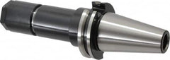 Parlec - 1/32" to 3/4" Capacity, 5.15" Projection, CAT40 Taper Shank, DA180 Collet Chuck - 7.837" OAL - Exact Tooling