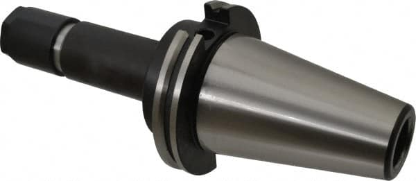 Parlec - 1/32" to 3/4" Capacity, 6.15" Projection, CAT50 Taper Shank, DA180 Collet Chuck - 10.15" OAL - Exact Tooling