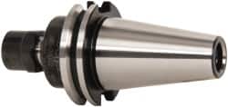 Parlec - 1/32" to 1/4" Capacity, 2.73" Projection, CAT40 Taper Shank, DA200 Collet Chuck - 5.417" OAL - Exact Tooling