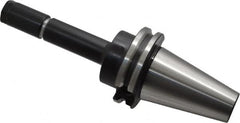 Parlec - 1/32" to 1/4" Capacity, 5" Projection, CAT40 Taper Shank, DA200 Collet Chuck - 7.687" OAL - Exact Tooling