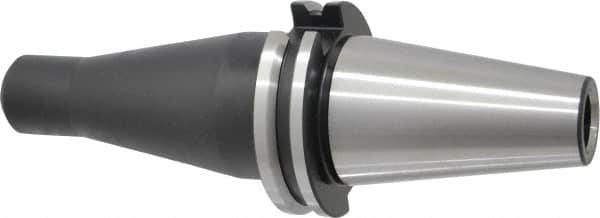 Parlec - CAT40 Taper Shank 3/8" Hole End Mill Holder/Adapter - 1" Nose Diam, 4-1/2" Projection, Through-Spindle Coolant - Exact Tooling