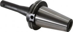 Parlec - CAT50 Taper Shank 3/8" Hole End Mill Holder/Adapter - 1" Nose Diam, 6-1/2" Projection, Through-Spindle Coolant - Exact Tooling