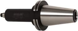 Parlec - CAT50 Taper Shank 3/4" Pilot Diam Shell Mill Holder - 5-1/2" Flange to Nose End Projection, 1-3/4" Nose Diam, 3/8-24 Lock Screw - Exact Tooling