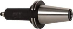 Parlec - CAT50 Taper Shank 3/4" Pilot Diam Shell Mill Holder - 5-1/2" Flange to Nose End Projection, 1-3/4" Nose Diam, 3/8-24 Lock Screw - Exact Tooling