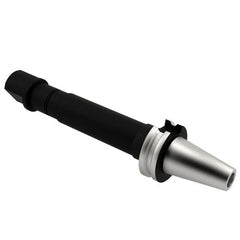 Parlec - 1" Diam Milling Machine Arbor - Stub Style, Taper Shank, 6-1/4" OAL, CAT40 Taper - Exact Tooling