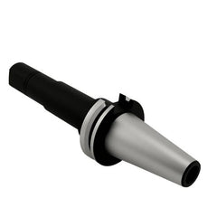 Parlec - 1-1/4" Diam Milling Machine Arbor - Stub Style, Taper Shank, 6-1/2" OAL, CAT50 Taper - Exact Tooling