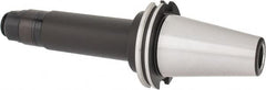 Parlec - 1-1/4" Diam Milling Machine Arbor - Stub Style, Taper Shank, 8-1/2" OAL, CAT50 Taper - Exact Tooling