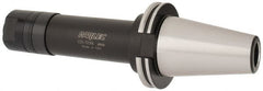 Parlec - 1-1/2" Diam Milling Machine Arbor - Stub Style, Taper Shank, 8-3/4" OAL, CAT50 Taper - Exact Tooling