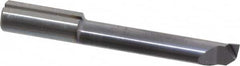 Iscar - 6mm Min Bore Diam, 29mm Max Bore Depth, 6mm Shank Diam, Boring Bar - Right Hand Cut, Solid Carbide, TiAlN Finish - Exact Tooling