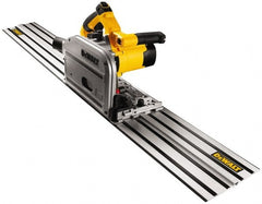 DeWALT - 12 Amps, 6-1/2" Blade Diam, 1,750 to 4,000 RPM, Electric Circular Saw - 120 Volts, 20.07mm Arbor Hole, Right Blade - Exact Tooling