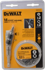 DeWALT - 14 Piece, Screwdriver Bit Set - #2 Phillips, #2 Square Recess - Exact Tooling