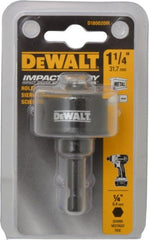 DeWALT - 1-1/4" Diam, 5/8" Cutting Depth, Hole Saw - Bi-Metal Saw, Toothed Edge - Exact Tooling