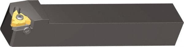 Vargus - External Thread, Right Hand Cut, 1-1/4" Shank Width x 1-1/4" Shank Height Indexable Threading Toolholder - 7" OAL, 4ER Insert Compatibility, AL Toolholder, Series Standard - Exact Tooling