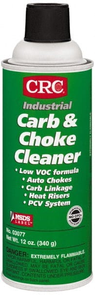 CRC - Acetone Carburetor & Parts Cleaner - 12 oz Aerosol Can - Exact Tooling