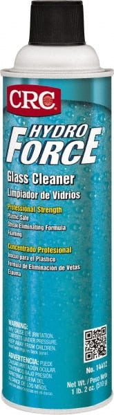 CRC - 20 oz Aerosol Ammonia Glass Cleaner - Use on Glass Surfaces - Exact Tooling