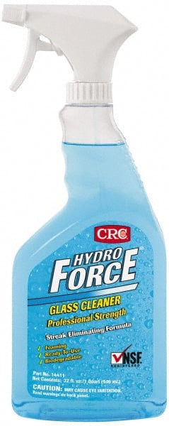CRC - 30 oz Bottle Glass Cleaner - 30 Oz. Ammonium Bifluoride Glass Cleaner - Exact Tooling