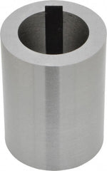 Interstate - 1" ID x 1-1/2" OD, Alloy Steel Machine Tool Arbor Spacer - 2" Thick - Exact Tooling