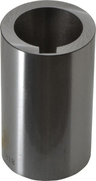 Interstate - 1-1/4" ID x 1-3/4" OD, Alloy Steel Machine Tool Arbor Spacer - 3" Thick - Exact Tooling