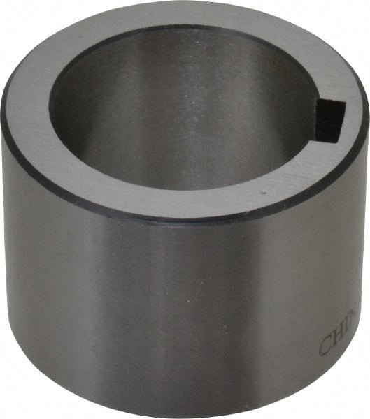 Interstate - 1-1/2" ID x 2-1/8" OD, Alloy Steel Machine Tool Arbor Spacer - 1-1/2" Thick - Exact Tooling