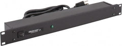 Wiremold - 6 Outlets, 120 Volts, 15 Amps, 6' Cord, Power Outlet Strip - 1 Circuits, Rack Mount, 5-15P NEMA Configuration, 19" Strip, cULus, UL Listed File 1449 - Exact Tooling